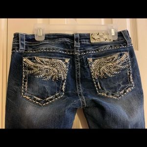 Miss Me Wing Signature Boot Size 30